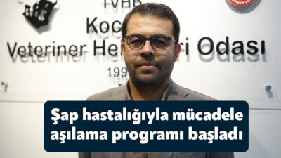 Kocaeli Veteriner Hekimleri Odası Başkanı Mehmet Bostancı, ülke genelinde şap