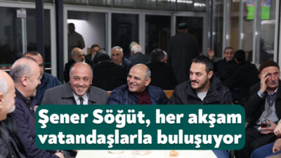 Körfez Belediye Başkanı Şener Söğüt, ilk gün Güney Mahallesi’nde, ardından