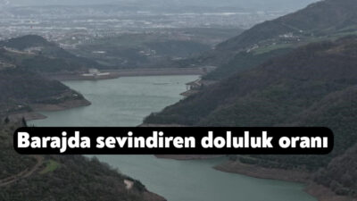 Kocaeli'nin içme suyu ihtiyacının büyük bir kısmını karşılayan ve geçtiğimiz