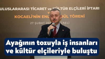 Başkan Büyükakın, Balkanlar’daki yoğun programlarının ardından Kocaeli’ye döndü, MÜSİAD iftarına