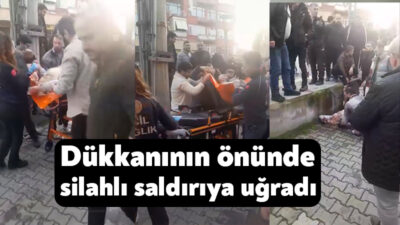 Kocaeli'nin Gölcük ilçesinde oto yıkama dükkanı sahibi, uğradığı silahlı saldırı