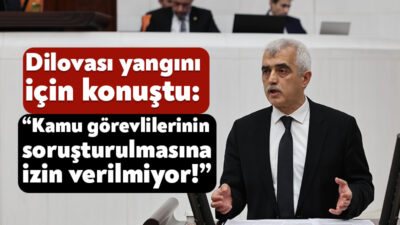 Dem Parti Kocaeli Milletvekili Ömer Faruk Gergerlioğlu, Dilovası’ndaki fabrika yangını