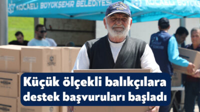 Kocaeli Büyükşehir Belediyesi, küçük ölçekli balıkçıların teknelerinin bakımını kolaylaştırmak ve