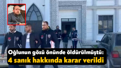 Kocaeli'nin Derince ilçesinde Murat Tosun'un, çocuğunu almak için okul bahçesinde