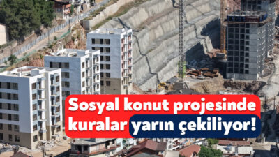 TOKİ Kocaeli sosyal konut projesi kapsamındaki kura çekimi yarın Kocaeli