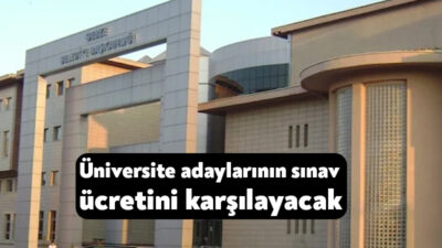Gebze Belediyesi, Yükseköğretim Kurumları Sınavı'na (YKS) ilk kez girecek öğrencilerin