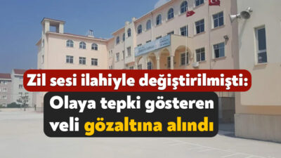 Derince’deki okul zil sesinin ilahiyle değiştirilmesine tepki gösteren öğrenci velisi