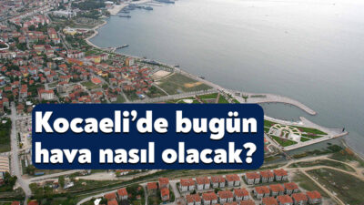Meteoroloji, 17 Mart 2026 tarihli Kocaeli hava durumu raporunu yayınladı.
