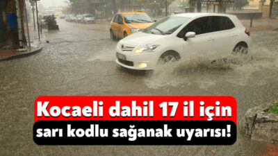Meteoroloji, 20 Mart 2026 tarihli Kocaeli hava durumu raporunu yayınladı.