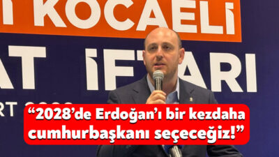 Ak Parti Kocaeli İl Başkanlığı’nın geleneksel teşkilat iftarı programı bugün