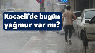 Kocaeli'de hava durumu 11 Nisan 2026 Cumartesi günü değişkenlik gösterecek.