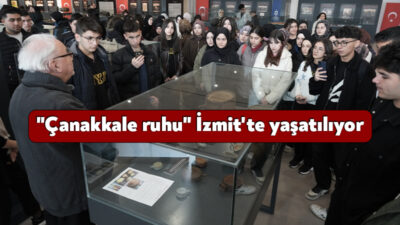 İzmit Millet Bahçesi’nde bulunan Sanat Galerisi’nde açılan “Çanakkale İçinde Vurdular