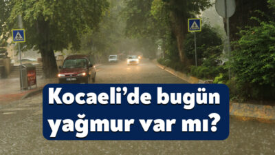 Meteoroloji tarafından 25 Mart 2026 tarihli Kocaeli hava durumunu raporunu