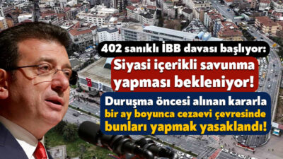 İBB’ye yönelik olarak başlatılan mali soruşturma kapsamında ilk dava bugün