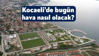 Kocaeli 14 Mart 2026 Cumartesi sabahı yağmurla uyanacak. Gün içinde