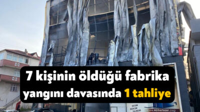 Kocaeli'nin Dilovası ilçesinde kozmetik dolum tesisinde 7 kişinin hayatını kaybettiği
