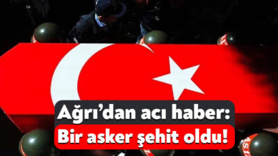 Milli Savunma Bakanlığı, 24 Mart’ta Ağrı’nın Doğubeyazıt ilçesindeki askeri araç