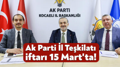 AK Parti İl Başkanı Dr. Şahin Talus, ilçe başkanları ve