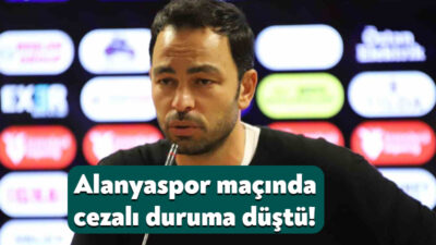 Trendyol Süper Lig’de oynanan Kocaelispor-Konyaspor karşılaşmasında kırmızı kart gören Teknik