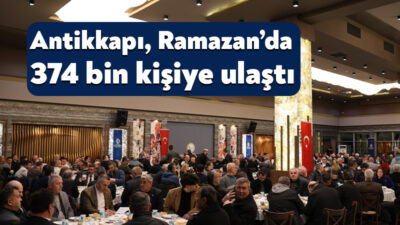 Kocaeli Büyükşehir Belediyesi iştiraki Antikkapı A.Ş., Ramazan ayında restoran, toplu