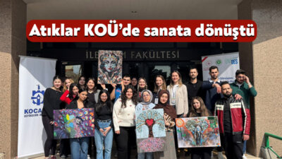 Kocaeli Büyükşehir Belediyesi, Kocaeli Üniversitesi öğrencileriyle düzenlediği yaratıcı atölye ve
