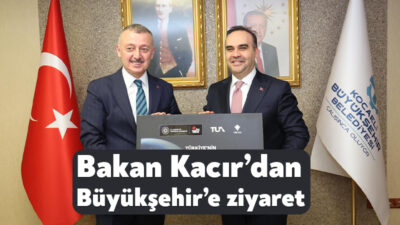 Sanayi ve Teknoloji Bakanı Mehmet Fatih Kaçır, bir gününü Kocaeli’ye