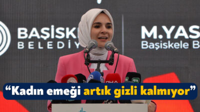 Aile ve Sosyal Hizmetler Bakanı Mahinur Özdemir Göktaş, Başiskele