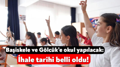 Kocaeli İl Milli Eğitim Müdürlüğü’nün yeni okul projelerine dair çalışmaları