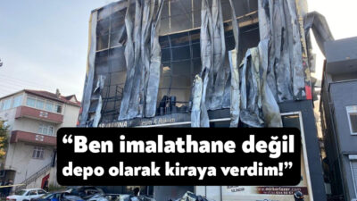 Kocaeli'nin Dilovası ilçesinde 7 kişinin hayatını kaybettiği fabrika yangınına ilişkin