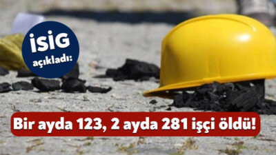 İSİG, Şubat 2026’da işçi ölümlerine dair verileri yayınladı. Buna göre;