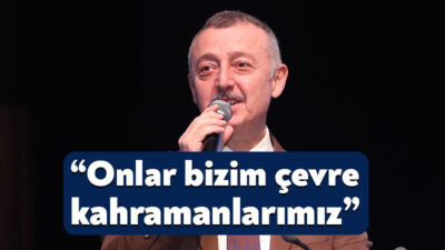 Kocaeli Büyükşehir Belediye Başkanı Tahir Büyükakın, Uluslararası Atık Günü programında