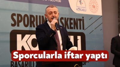 Kocaeli Büyükşehir Belediye Başkanı Tahir Büyükakın, ulusal ve uluslararası şampiyonalarda