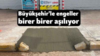Kocaeli Büyükşehir Belediyesi, engelli bireylerin günlük yaşamını kolaylaştırmak ve kent