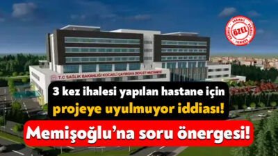 Uzun yıllardır gündemde olan Çayırova Devlet Hastanesi’nde çalışmalar 2025 yılının