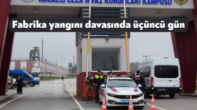 Kocaeli'nin Dilovası ilçesinde parfüm dolum tesisinde çıkan ve 7