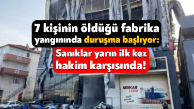 Dilovası’ndaki parfüm fabrikasında Kasım 2025’te meydana gelen yangında 7 kişi