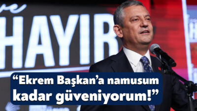CHP Genel Başkanı Özgür Özel, Adalet Bakanı Akın Gürlek’in mal