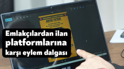 Emlak danışmanları, fahiş ilan ücretlerine karşı ülke genelinde "ekran karartma"
