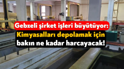 Er-Gün Metal Şirketi, Çayırova’daki fabrikasında işleri büyütecek. 9,5 milyon TL’ye