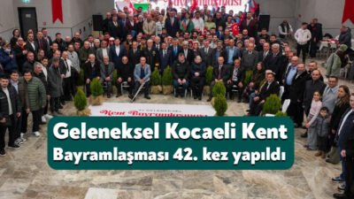 Kocaeli’de gelenek haline gelen Kent Bayramlaşması, bir kez daha kentin