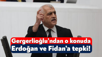 DEM Parti Kocaeli Milletvekili Ömer Faruk Gergerlioğlu, TBMM Genel Kurulu'nda
