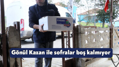 Kocaeli Büyükşehir Belediyesi’nin ihtiyaç sahibi vatandaşların hayatını kolaylaştırmak amacıyla hayata