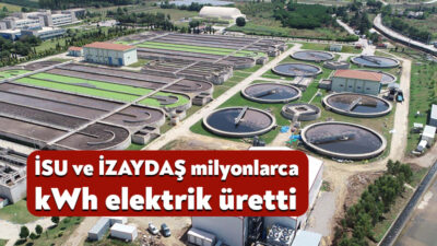 Kocaeli Büyükşehir Belediyesi’nin iştirakleri İSU ve İZAYDAŞ, yenilenebilir kaynaklar ve