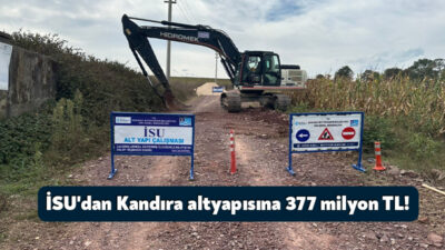 Kocaeli Büyükşehir Belediyesi İSU Genel Müdürlüğü, Kandıra’da 2025 yılı boyunca