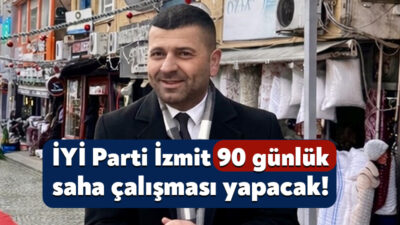 İYİ Parti İzmit İlçe Başkanı Haluk Tamyüksel, İzmit’in mevcut durumuna