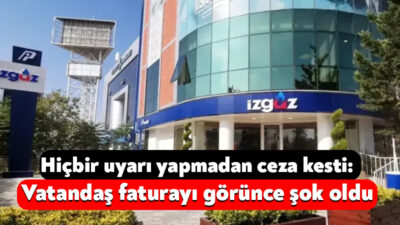 Kocaeli'de Palmet Enerji bünyesinde faliyet gösteren İZGAZ, vatandaşa hiçbir uyarı