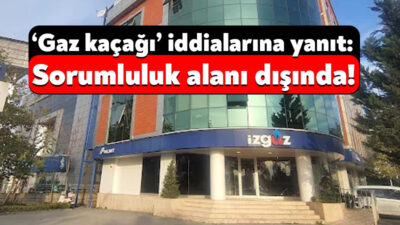 İzgaz, bugün kamuoyuna yansıyan gaz kaçağına dair haberler hakkında açıklama