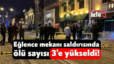 İzmit’te dün gece saatlerinde bir eğlence mekanına silahlı saldırı düzenlenmiş