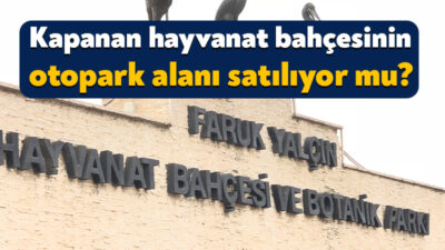 Darıca’da uzun yıllar hizmet veren Faruk Yalçın Hayvanat Bahçesi bir