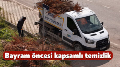 Kartepe Belediyesi, yaklaşan Ramazan Bayramı öncesi temizlik çalışmalarına hız verdi.